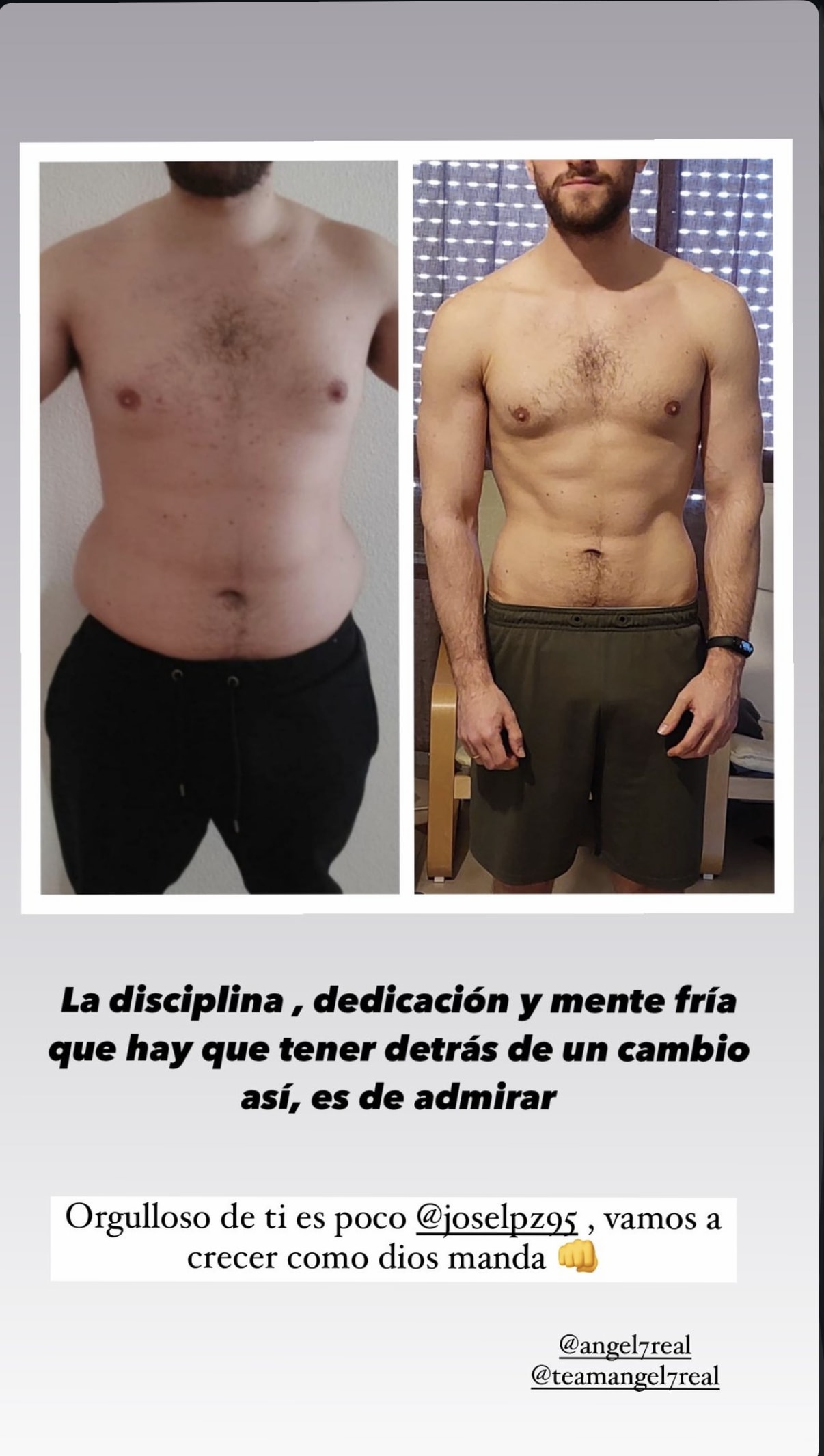 Transformación de cliente de Alex Trainer Team