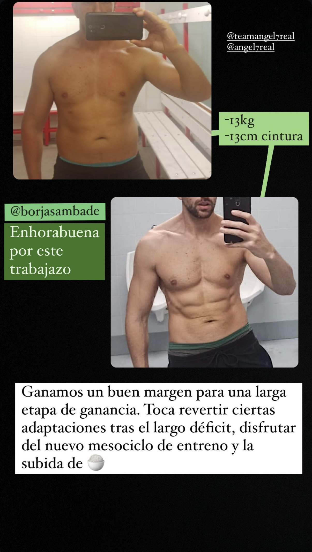 Transformación de cliente de Alex Trainer Team