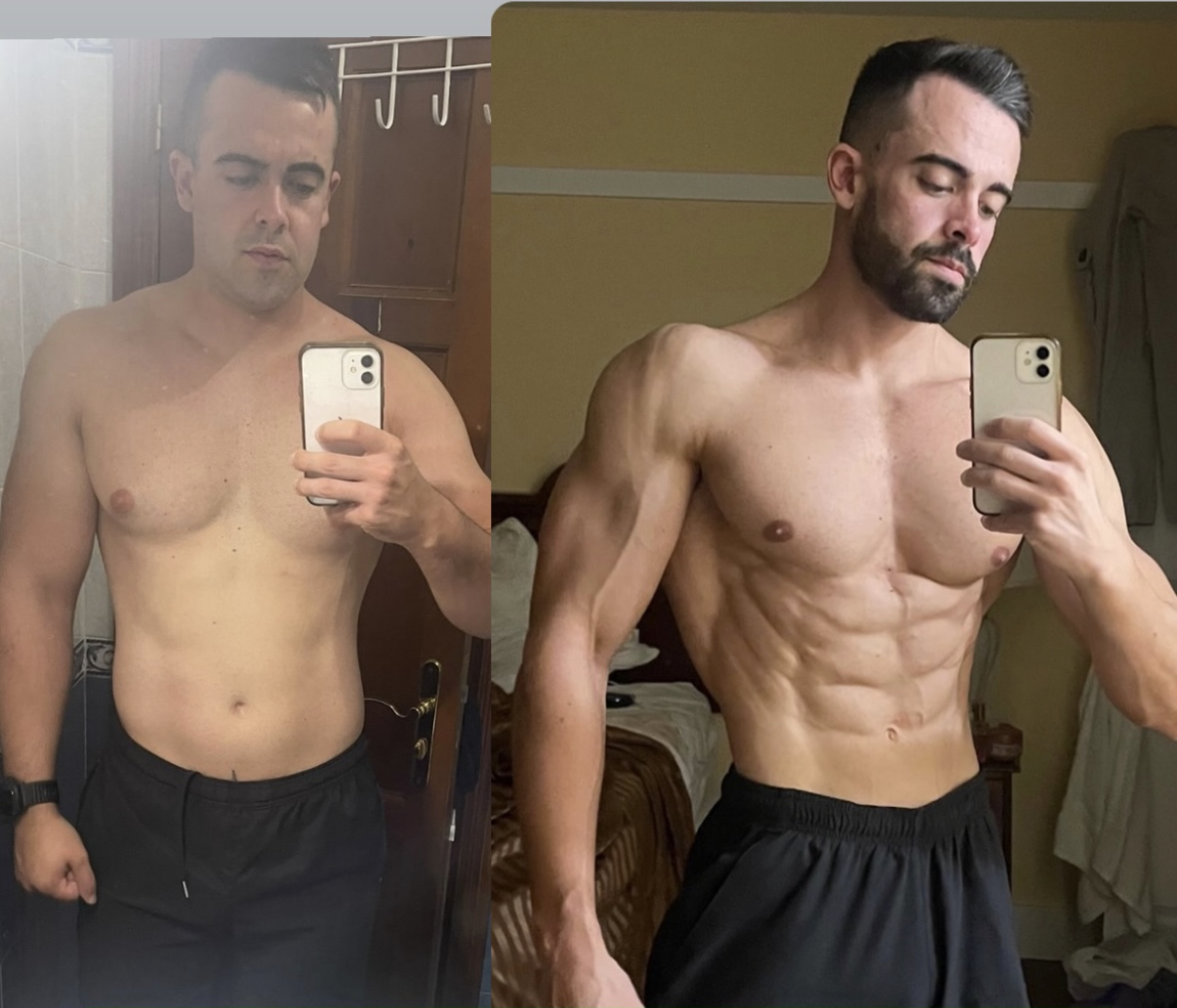 Transformación de cliente de Alex Trainer Team