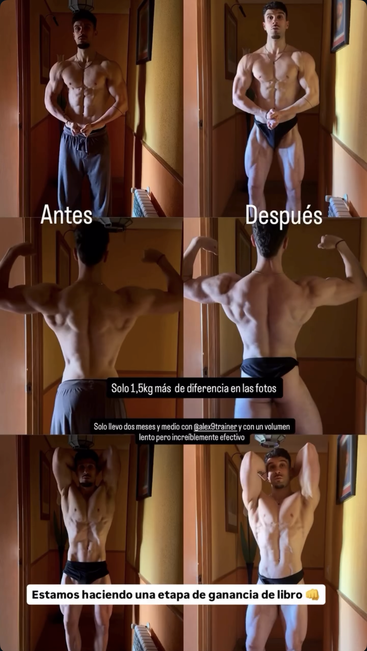 Transformación de cliente de Alex Trainer Team