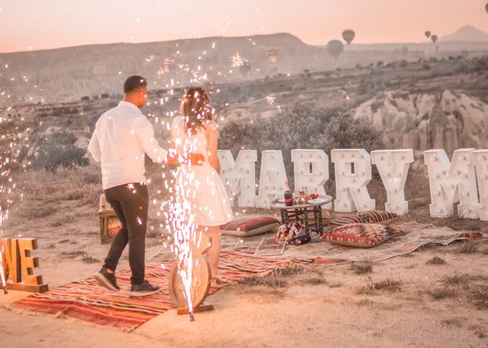 Cappadocia "Marry Me" Proposal Concept - 2
