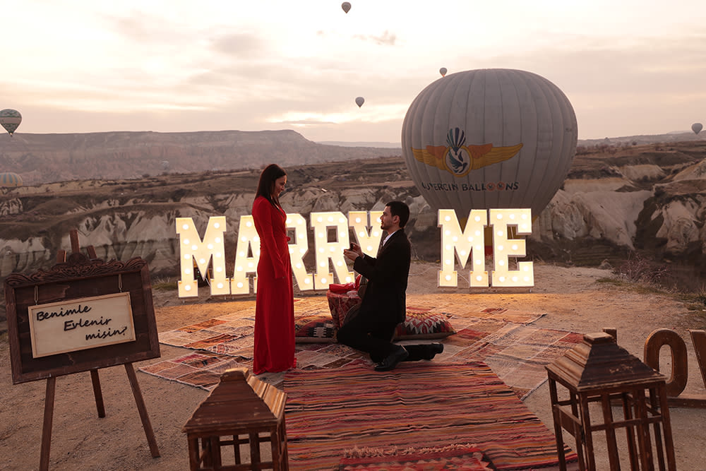 Cappadocia "Marry Me" Proposal Concept - 6