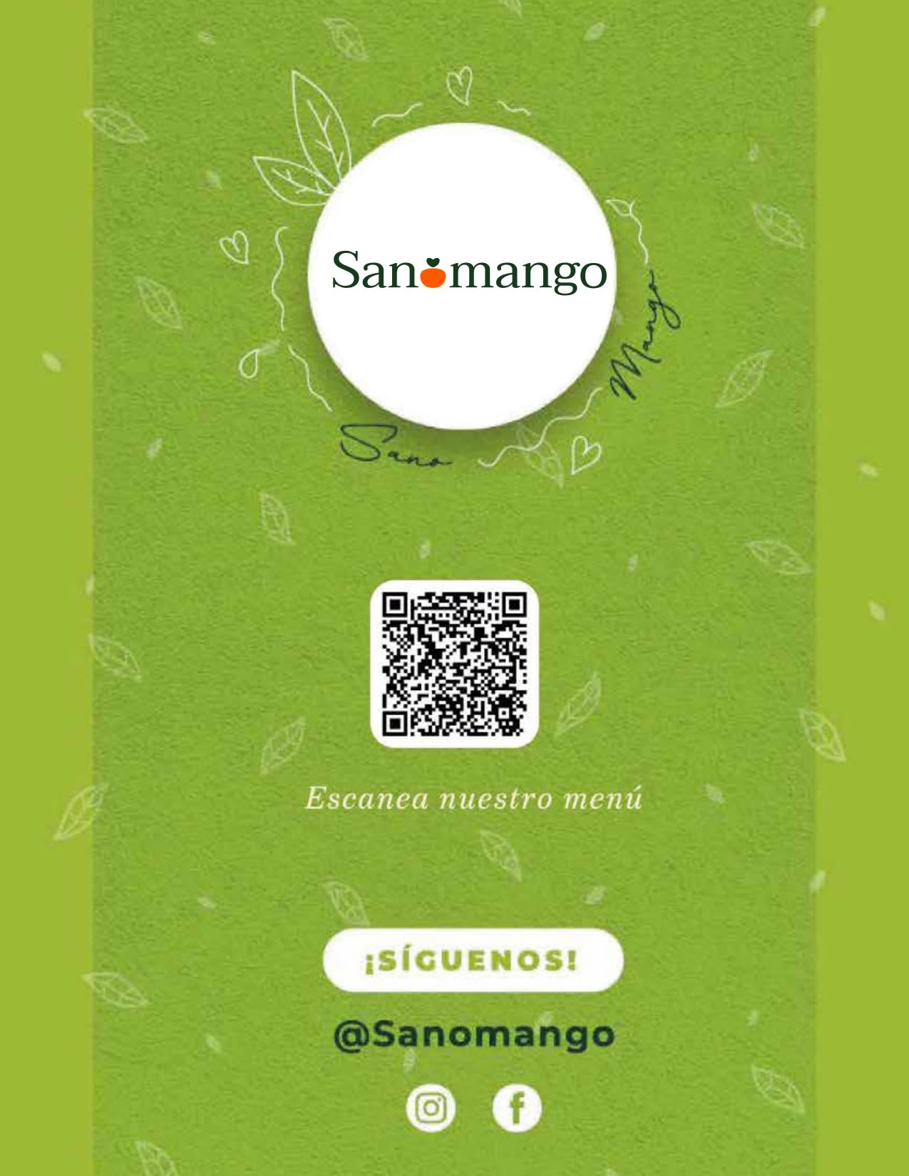 Menú Sanomango página 9