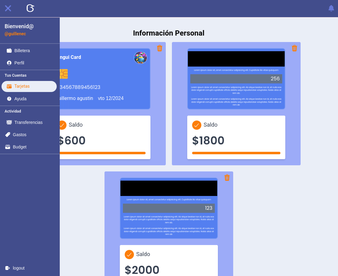 imagen pingui wallet servicios