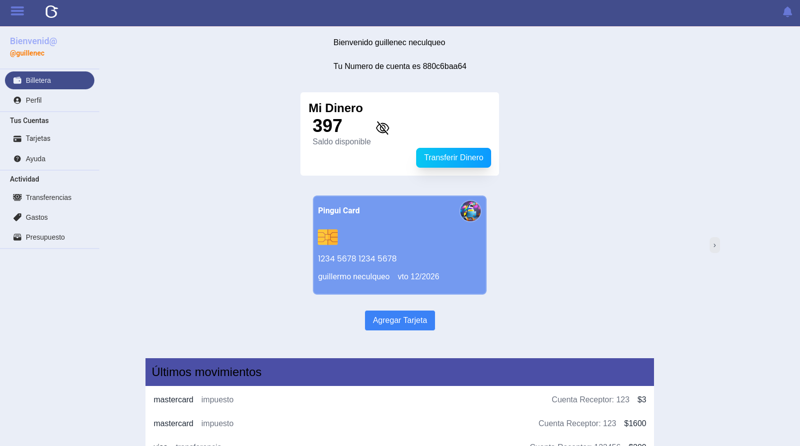 home 🛸 Vistazo Detalles