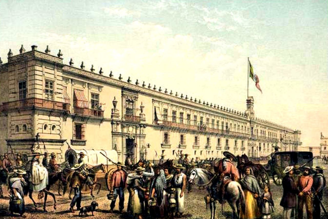 Autores: C. Castro, G. Rodríguez é J. Campillo  |Nombre: Palacio Nacional de México