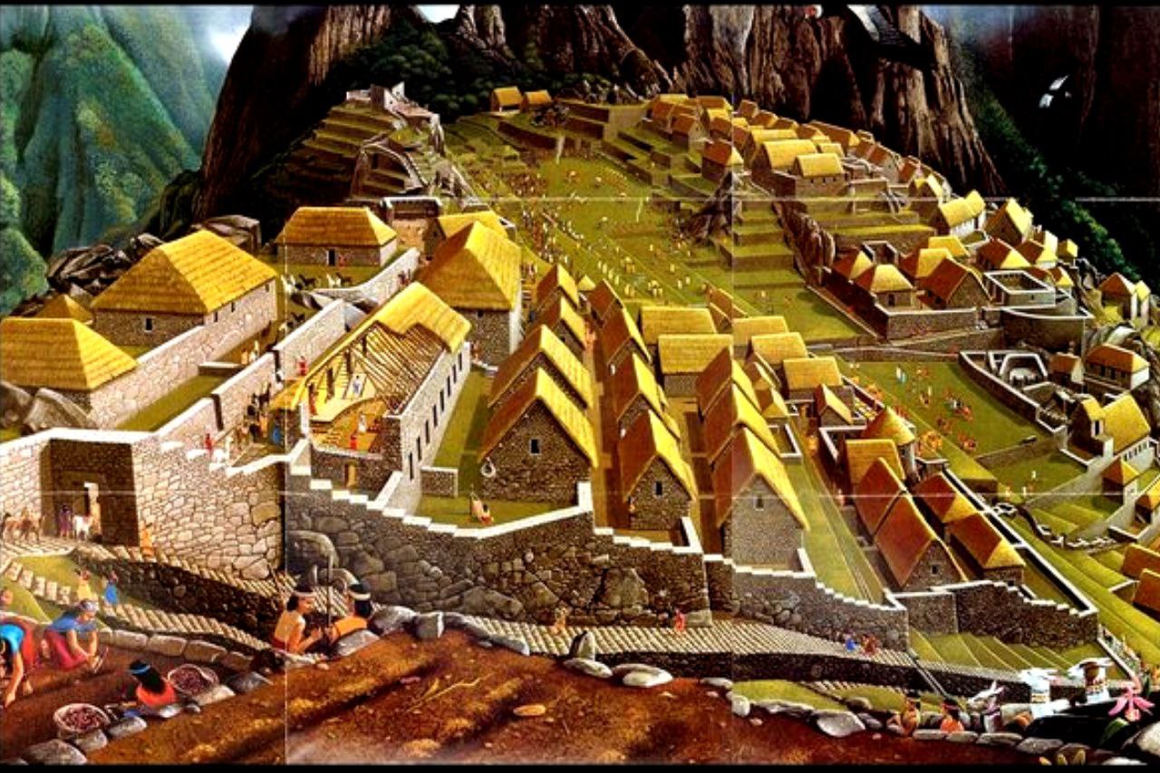 La ciudad de Machu Picchu | Autor desconocido