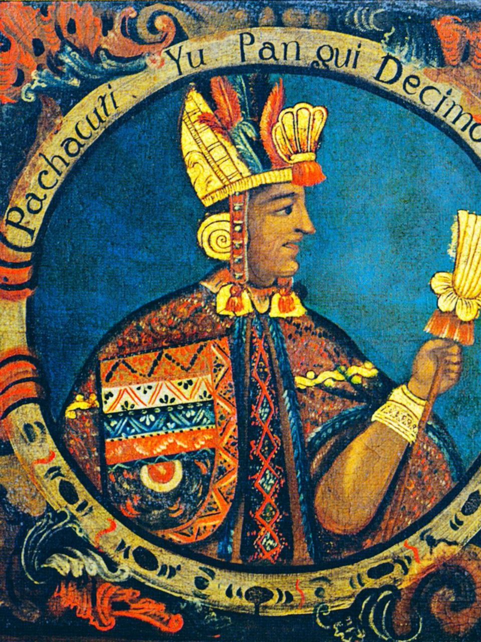 Retrato de Pachacútec, noveno Inca | Fuente: Wikimedia Commons