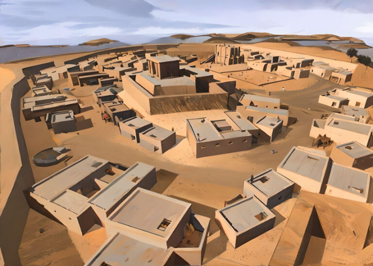 Recreación de la ciudad de Uruk en 3D