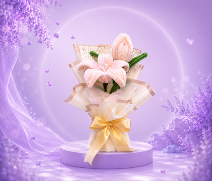 Bloom Symphony handmade floral gift