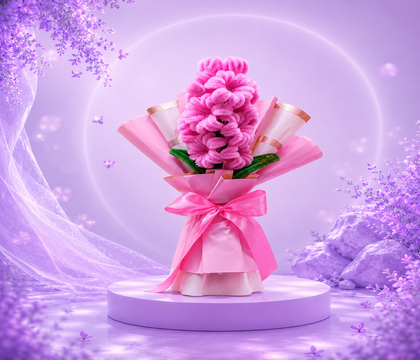 Blush Memory handmade floral gift