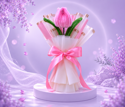 Tulip Muze handmade floral gift