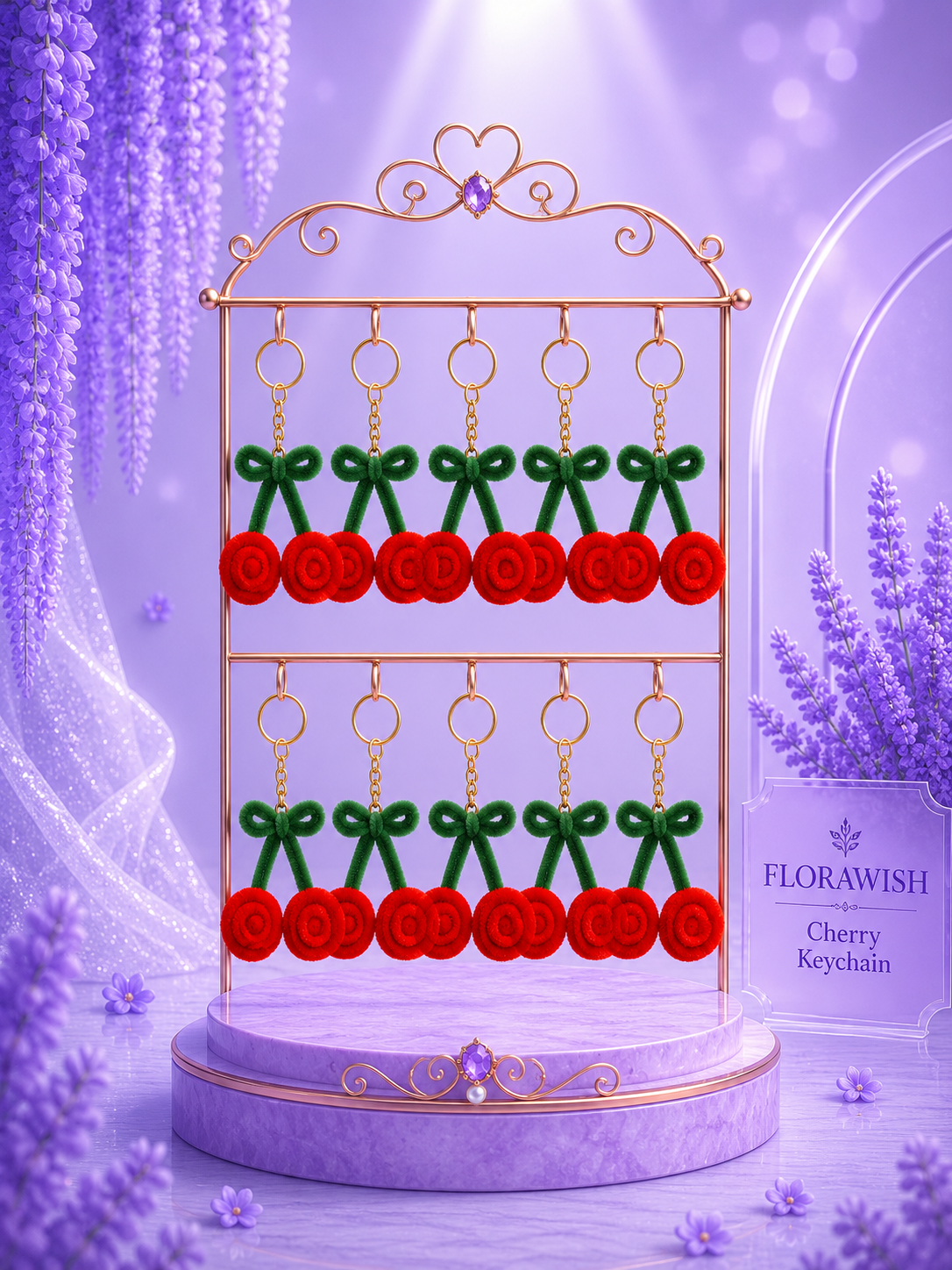 Cherry Keychain thumbnail 2