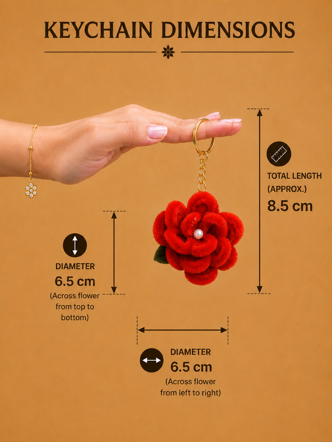 Rose Keychain thumbnail 5