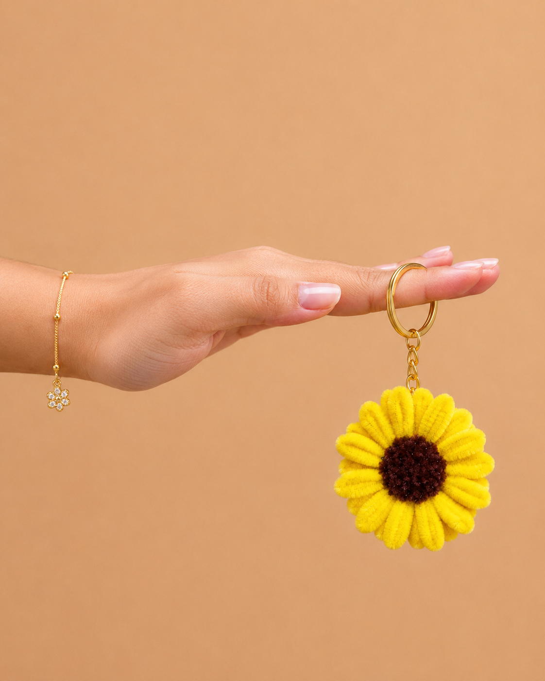 Sunflower Keychain thumbnail 3