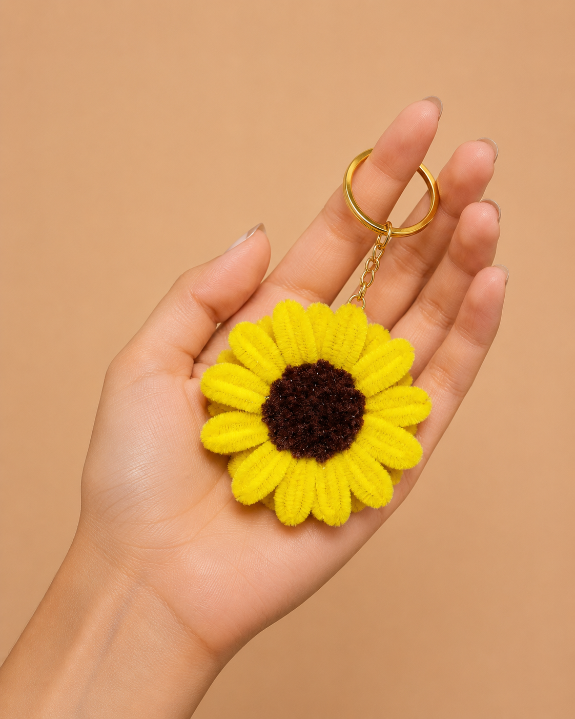 Sunflower Keychain thumbnail 4