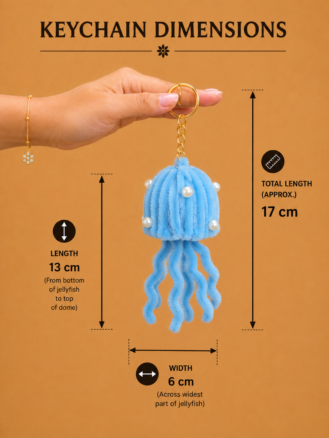Jellyfish Keychain thumbnail 5