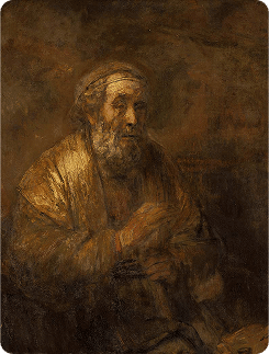 Rembrandt - Homeros, 1663