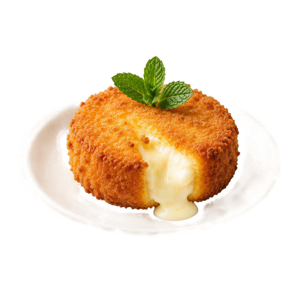 Queso de cabra empanado