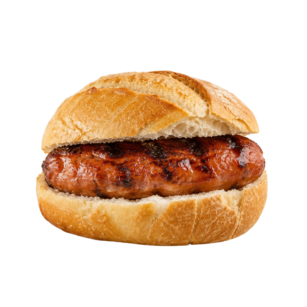 Pampito de chorizo (choripán)