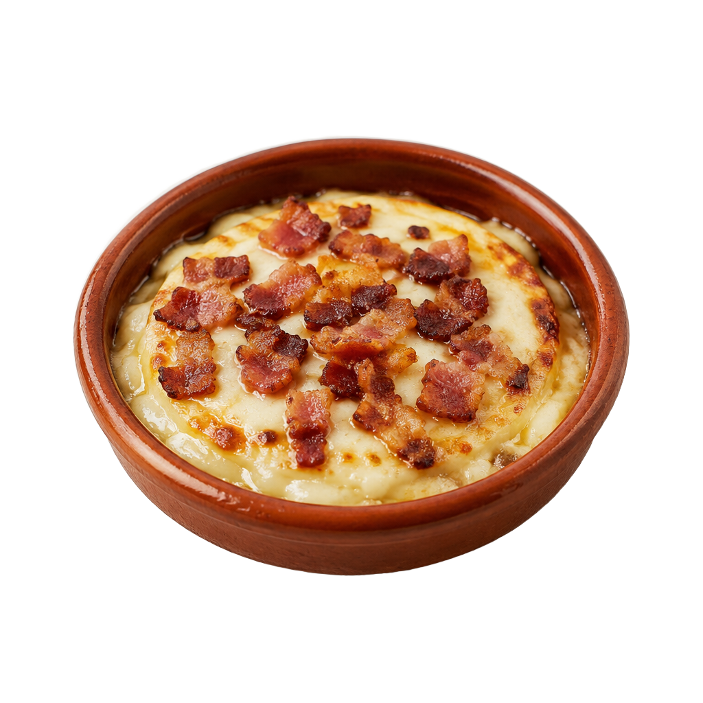 Provoleta con bacon
