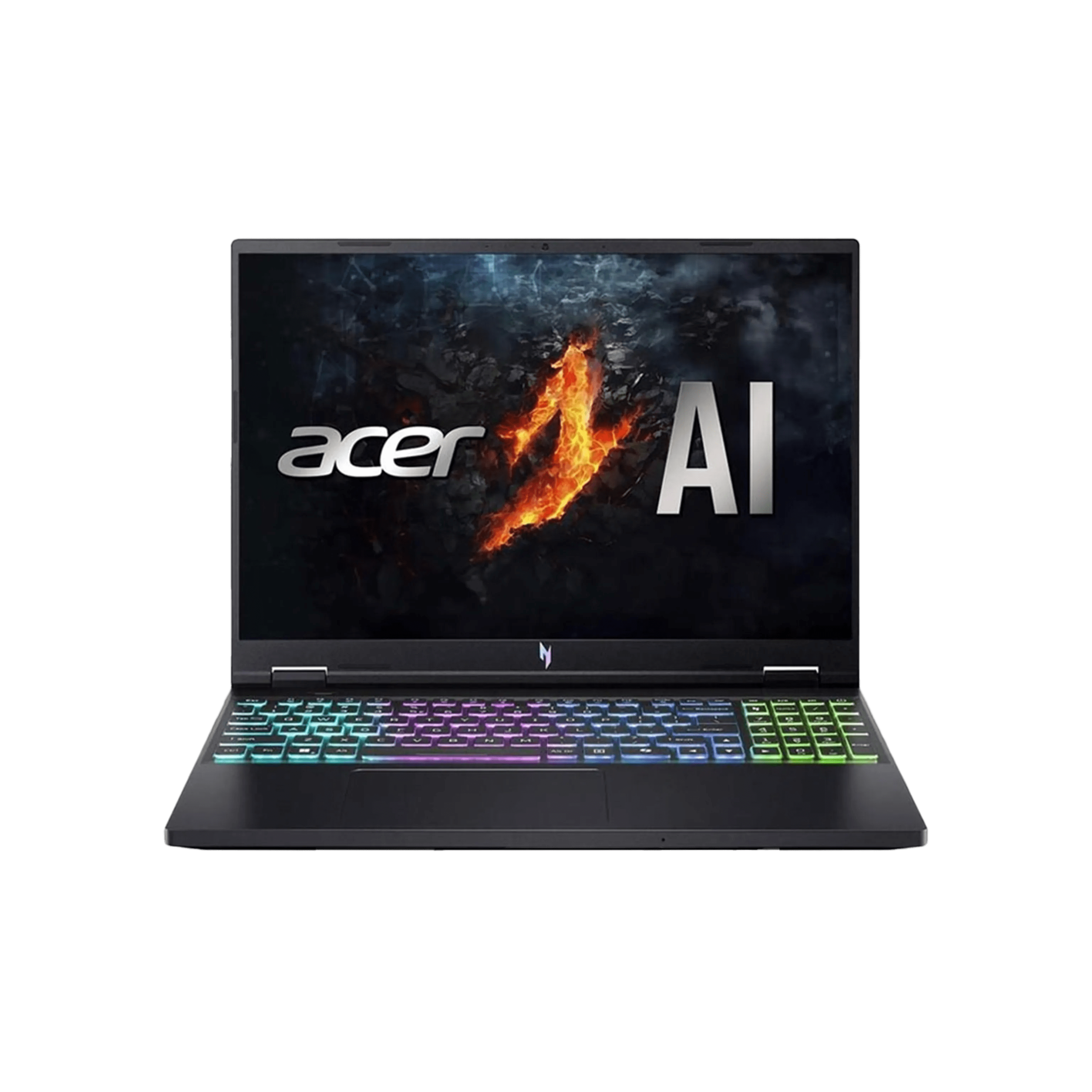 Acer Nitro V 16 AI WUXGA IPS 180Hz Gaming Laptop AI PC, AMD Ryzen 5 240 Processor, 16GB RAM, 512GB SSD, NVIDIA® GeForce RTX™ 5050 8GB GDDR7 Graphics, Windows 11,English Keyboard, Obsidian Black 512GB / 16GB