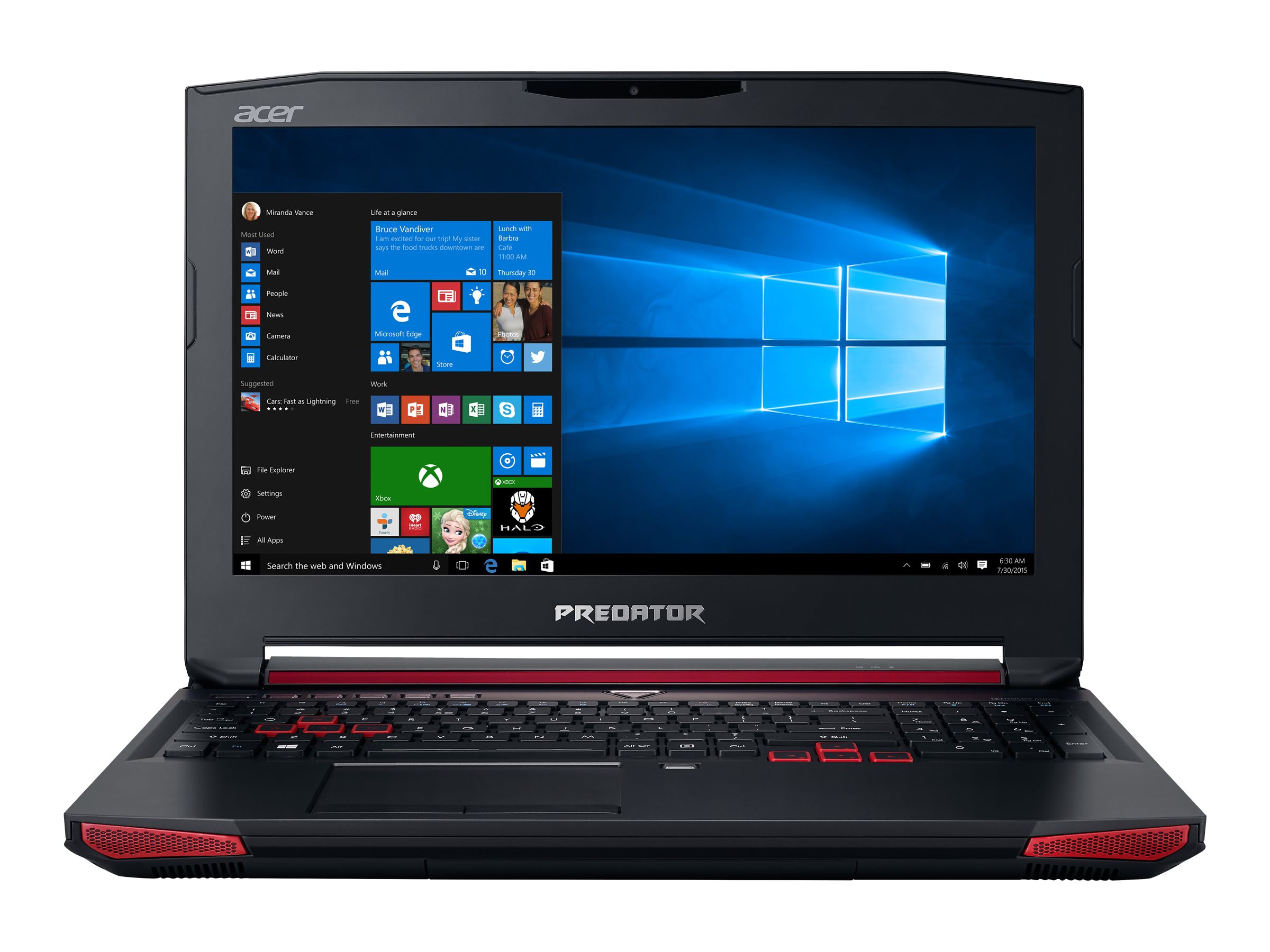 Acer Predator 15 G9-593-765Q (Predator 15 Series) 512GB / 16GB
