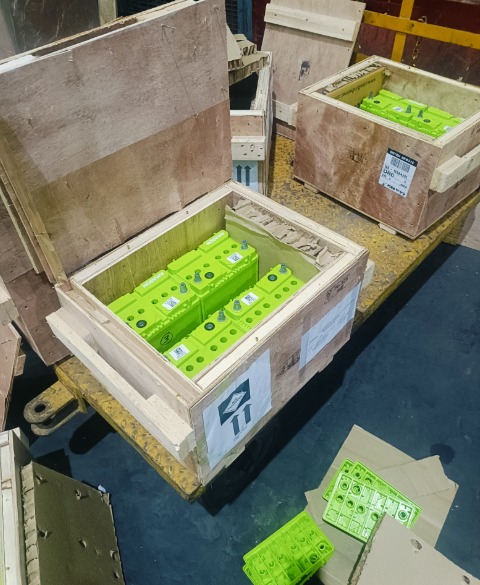 Lithium Battery Shipment