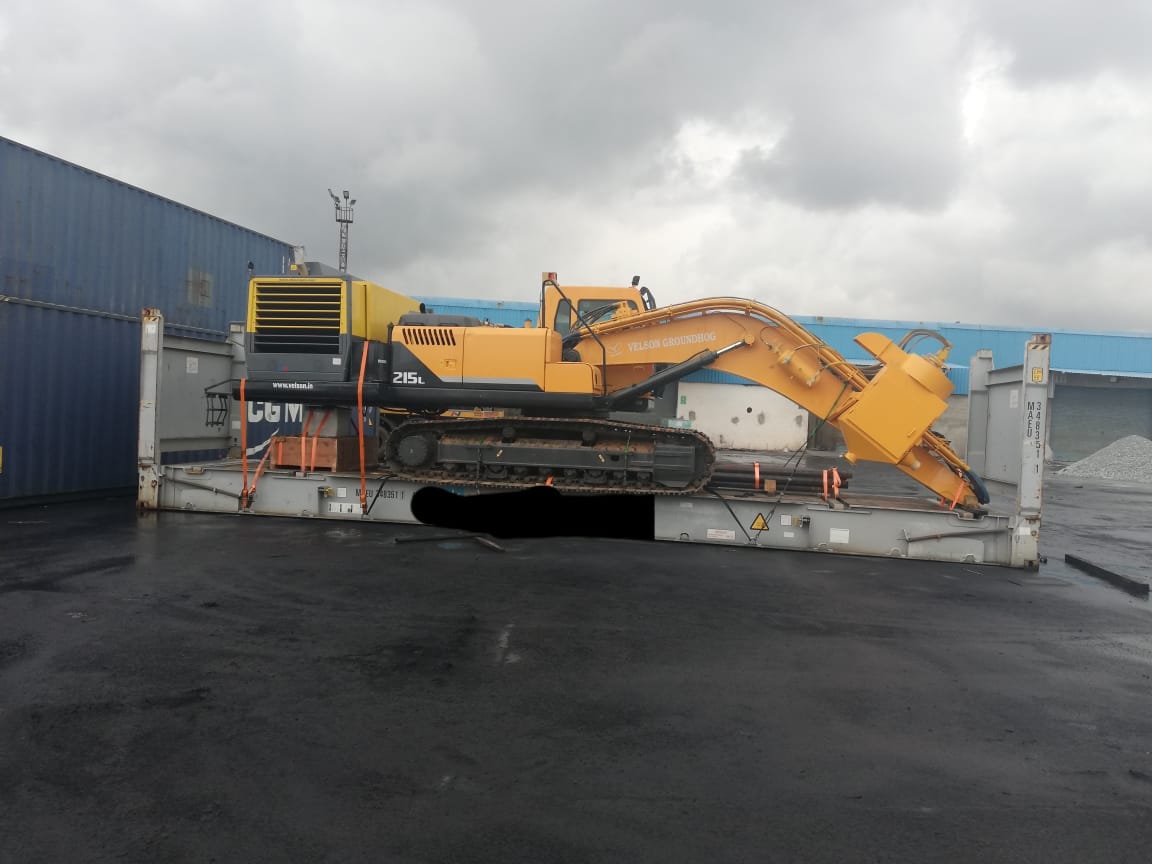 Excavator Shipment