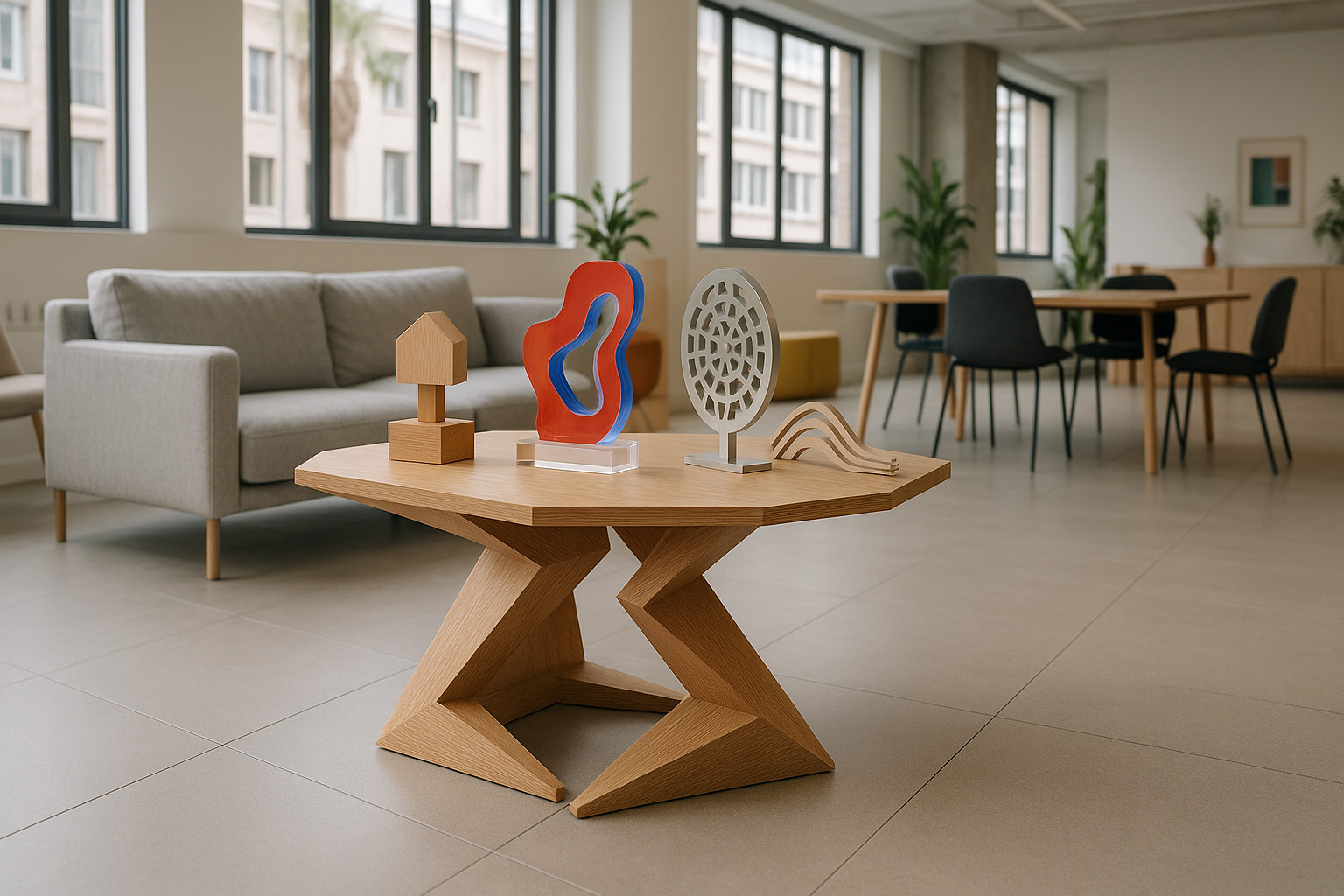 Objetos creativos coworking