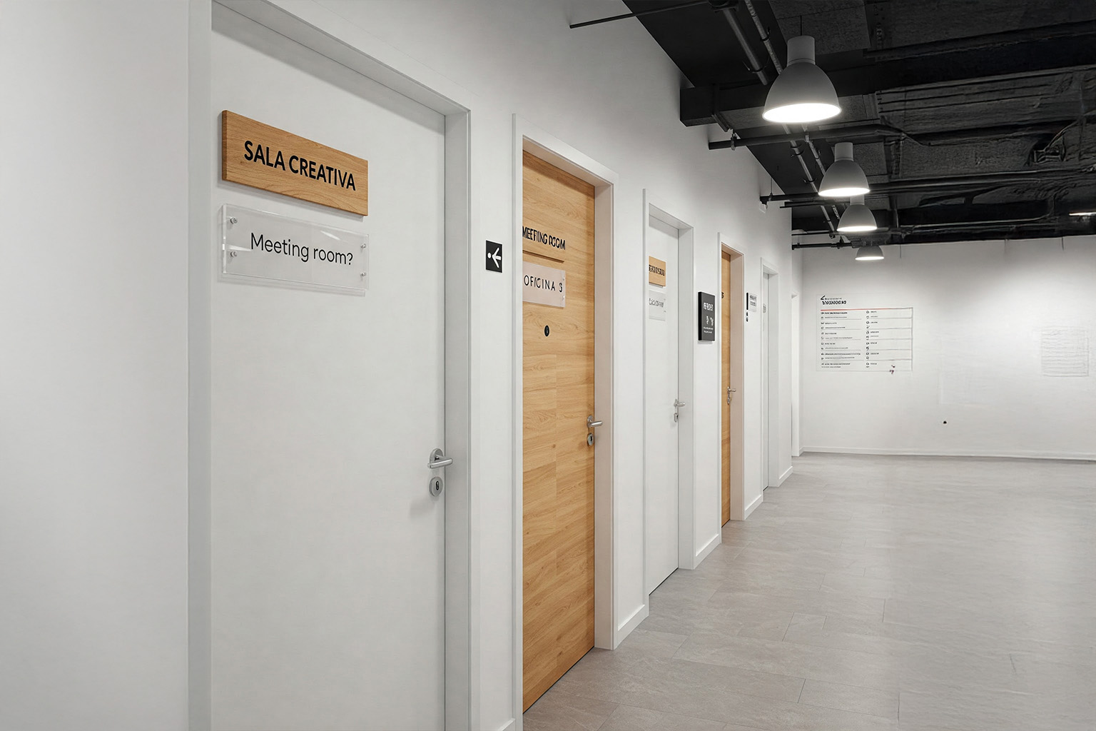 Señalética coworking