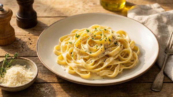 Klasyczne Fettuccine Alfredo: Prosta i Pyszna Rozkosz