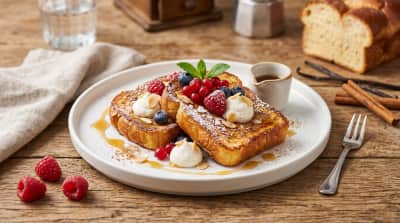 Pain Perdu: Maślane Francuskie Tosty z Nutą Wanilii i Cynamonu