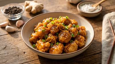 Pikantny kurczak cytrusowy: Chrupiący ulubieniec z dowozu we własnym domu