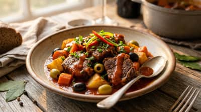 Przepis na Wołowinę Caldereta