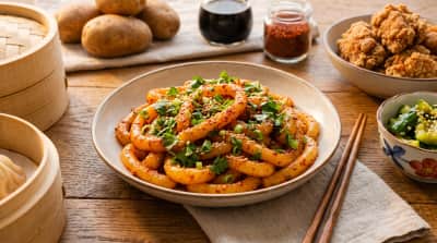 Eldiga, Handdragna Potatislyckan