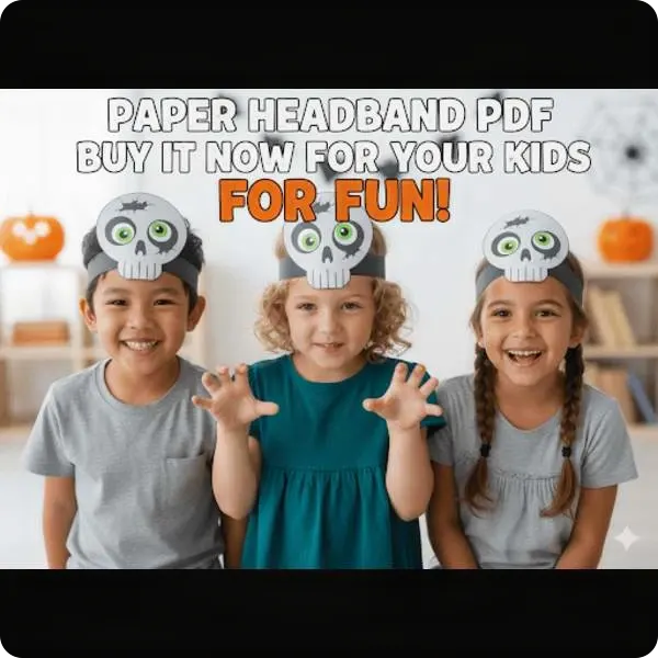 Skull Headband Craft