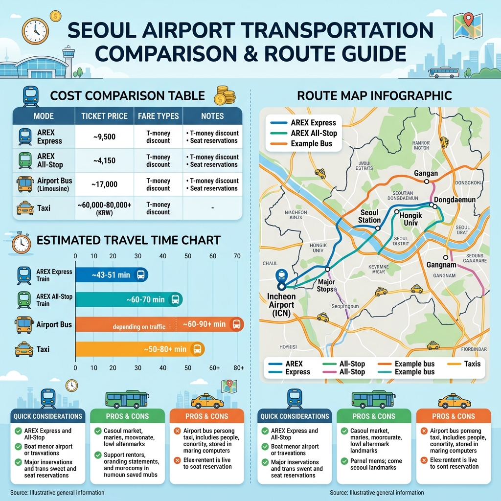Comparison chart of WOWPASS T-money and credit card payment options in Korea