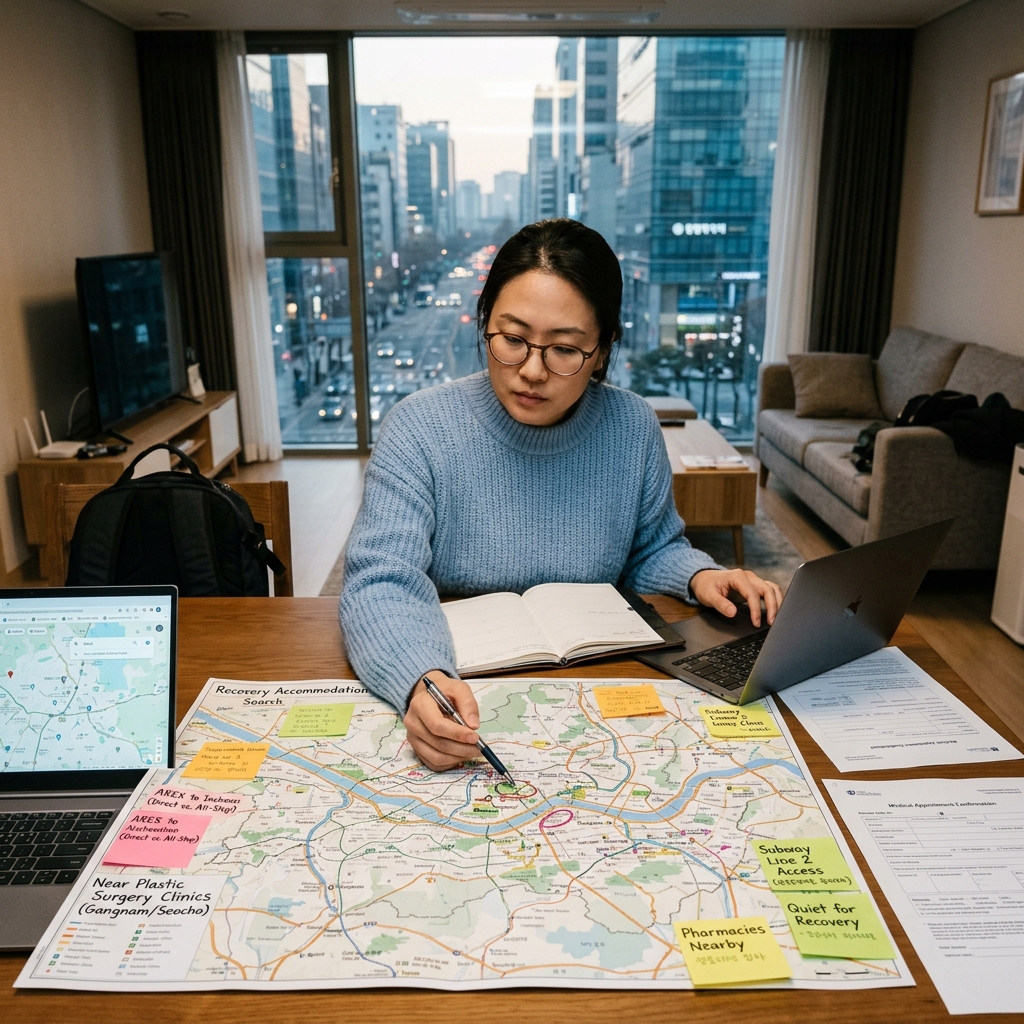 Seoul hotel location decision guide for international medical tourists