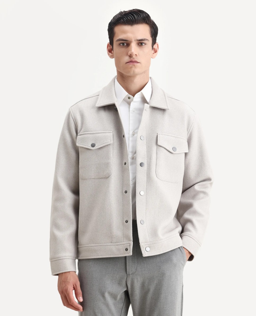 PREMIUM MID WINTER TEXTURED JACKET