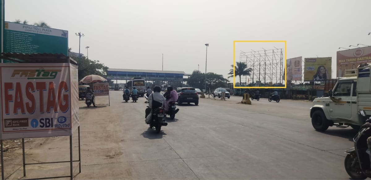 PIPILI TOLL GATE FACING BBSR 50X30 NL - Hoarding in puri, Odisha