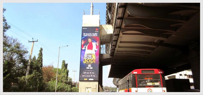 HYD-LW-03 - Metro Liftwall - Tarnaka fcg Nagole - Hoarding in Hyderabad, Telangana