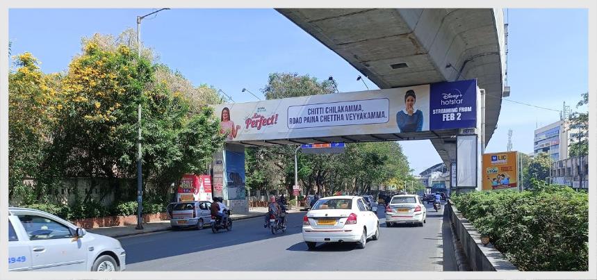 HYD-PRTLS-018 - Metro Portals - Begumpet rasoolpura facing old airport - Hoarding in Hyderabad, Telangana