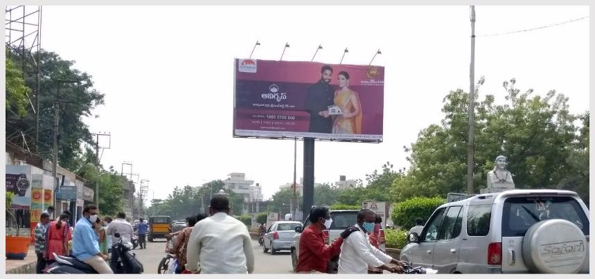 CANKAP-05 - Cantilever - Sandhya Circle - Hoarding in Kadapa, Andhra Pradesh