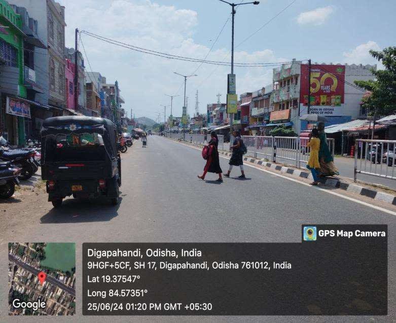 Wallwrap Hoarding - Ganjam - Ganjam Digapahandi - Hoarding in Ganjam, Odisha