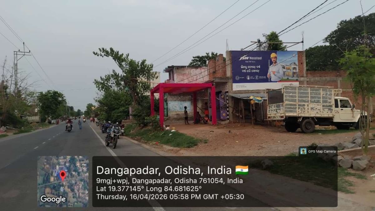 Wallwrap Hoarding - Ganjam - Ganjam Dangapadar - Hoarding in Ganjam, Odisha