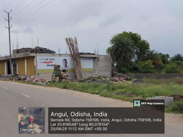 Wallwrap Hoarding - Angul - Angul Bantala Road Facing NH - Hoarding in Angul, Odisha