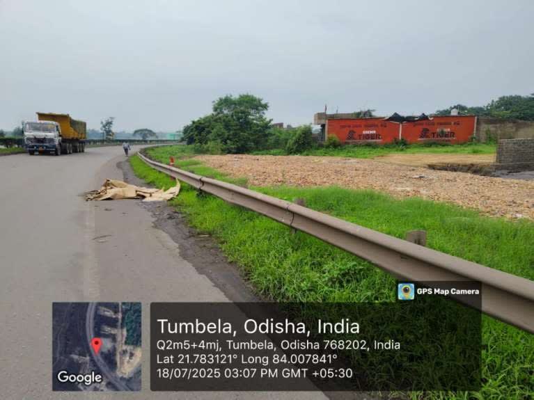 Wallwrap Hoarding - Jharsuguda - Jharsuguda NH Road Tumbela - Hoarding in Jharsuguda, Odisha