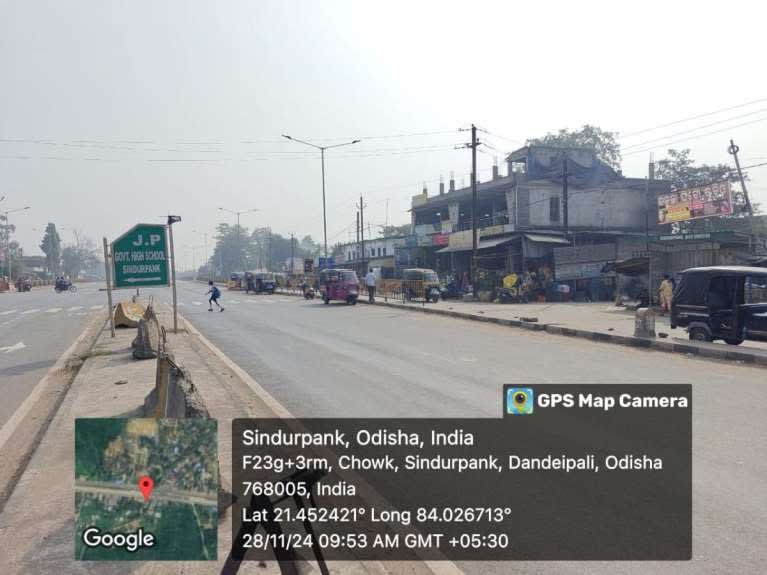 Wallwrap Hoarding - Sambalpur - Sambalpur NH Road Sindurpank Chowk - Hoarding in Sambalpur, Odisha