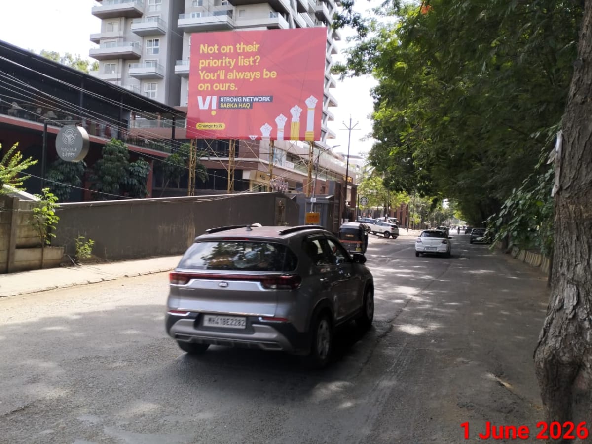 Hoarding - Front of City Center Mall fcg.ABB Circle towards City Center - Hoarding in Nashik, Maharashtra